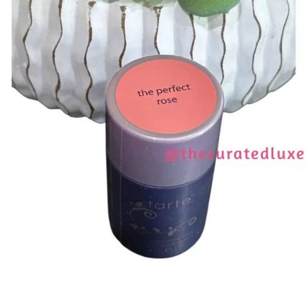 Sealed TARTE VITAMIN Infused Cheek Stain 🌹THE PERFECT ROSE FULL SZ